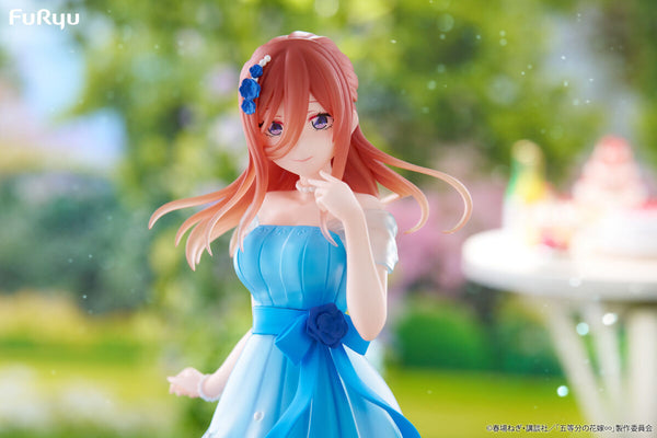 The Quintessential Quintuplets - Nakano Miku: Pastel Dress Ver. - Trio-Try-iT PVC Statue (21 cm)