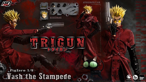 Trigun - Vash the Stampede: FigZero Ver. - Action Figur 1/6 (31 cm)