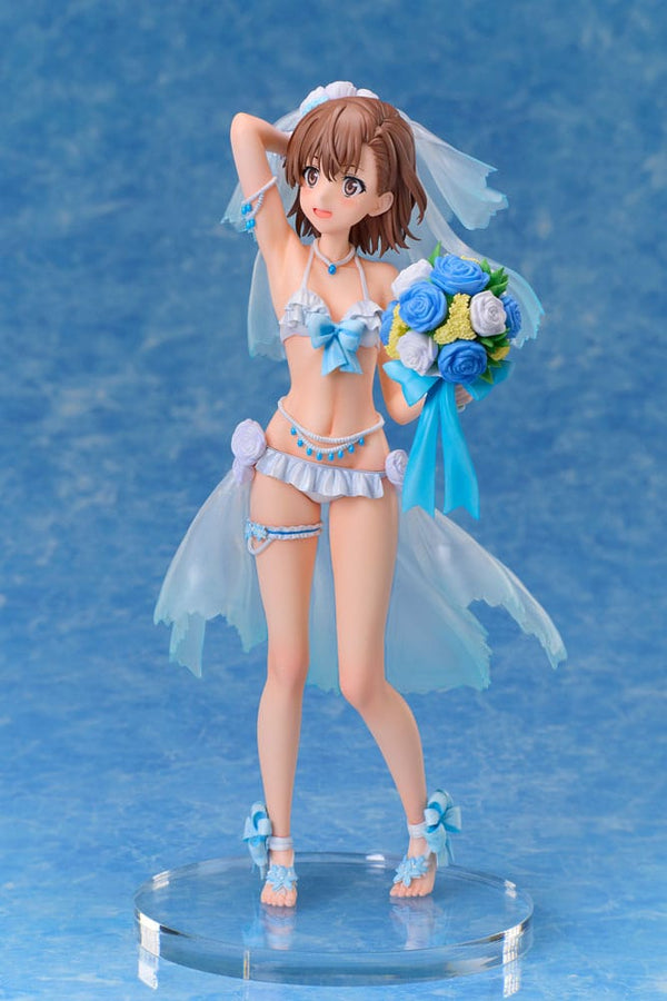 A Certain Scientific Railgun T - Mikoto Misaka: Wedding Swimsuit Ver. - PVC Statue 1/7 (25 cm)