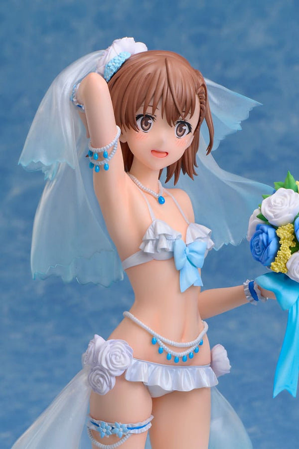 A Certain Scientific Railgun T - Mikoto Misaka: Wedding Swimsuit Ver. - PVC Statue 1/7 (25 cm)