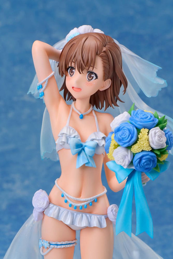 A Certain Scientific Railgun T - Mikoto Misaka: Wedding Swimsuit Ver. - PVC Statue 1/7 (25 cm)