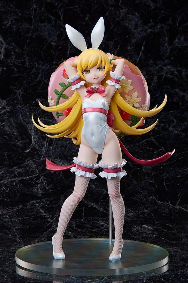 Monogatari Series - Shinobu Oshino: White Bunny Ver. - PVC Statue 1/4 (35 cm)