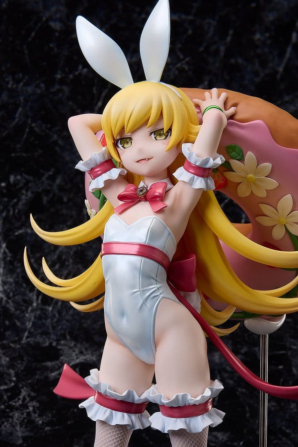 Monogatari Series - Shinobu Oshino: White Bunny Ver. - PVC Statue 1/4 (35 cm)