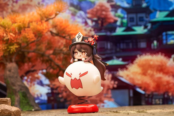 Genshin Impact - Hu Tao - Chibi Chara Yurayura Stand PVC Statue (10 cm)