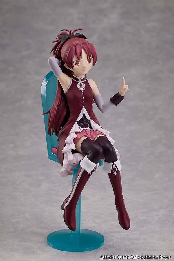 Puella Magi Madoka Magica The Movie: Rebellion - Kyoko Sakura: Tea Party Cake Song Ver. - PVC Statue (18 cm)