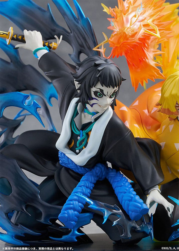 Demon Slayer: Kimetsu no Yaiba - Zenitsu Agatsuma & Kaigaku - PVC Statue (15 cm)