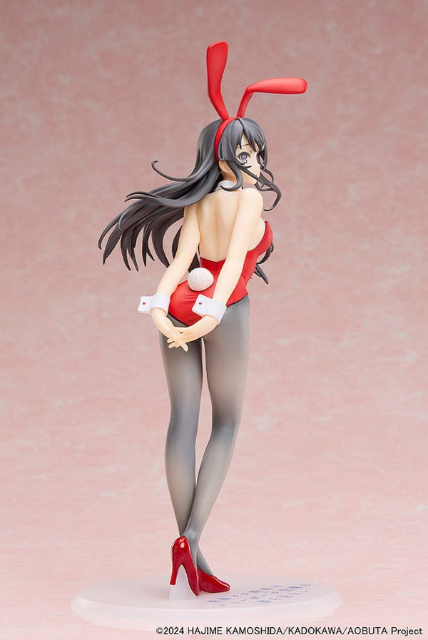Rascal Does Not Dream of Bunny Girl Senpai - Mai Sakurajima: Red Bunny Girl Ver. - Statue 1/7 (27 cm)