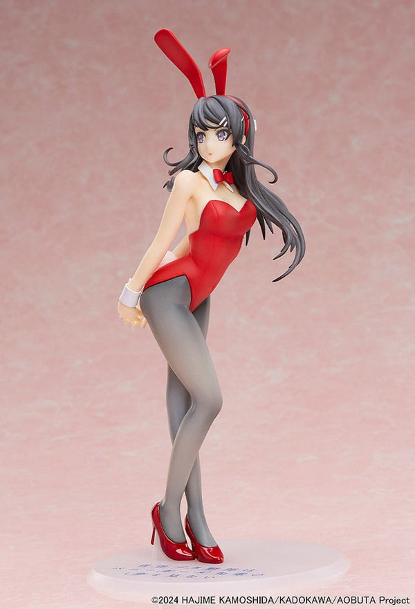 Rascal Does Not Dream of Bunny Girl Senpai - Mai Sakurajima: Red Bunny Girl Ver. - Statue 1/7 (27 cm)