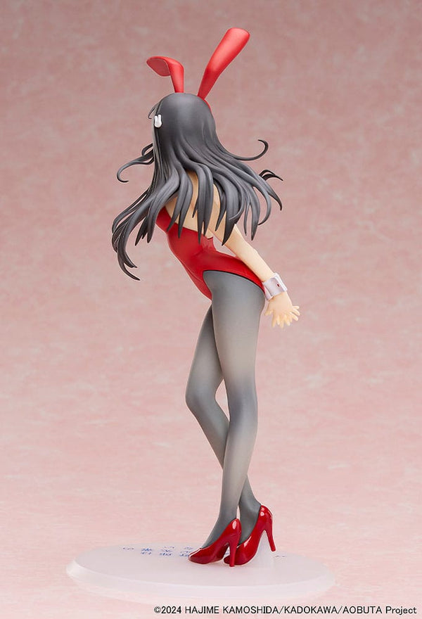 Rascal Does Not Dream of Bunny Girl Senpai - Mai Sakurajima: Red Bunny Girl Ver. - Statue 1/7 (27 cm)