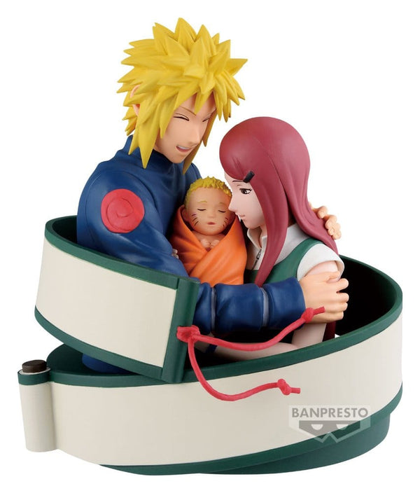 Naruto - Minato & Naruto & Kushina - 72 Serie PVC Statue (13 cm)
