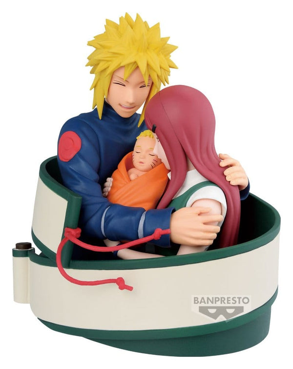 Naruto - Minato & Naruto & Kushina - 72 Serie PVC Statue (13 cm)