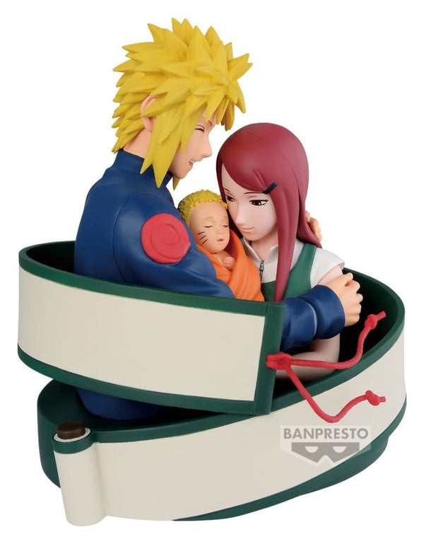 Naruto - Minato & Naruto & Kushina - 72 Serie PVC Statue (13 cm)