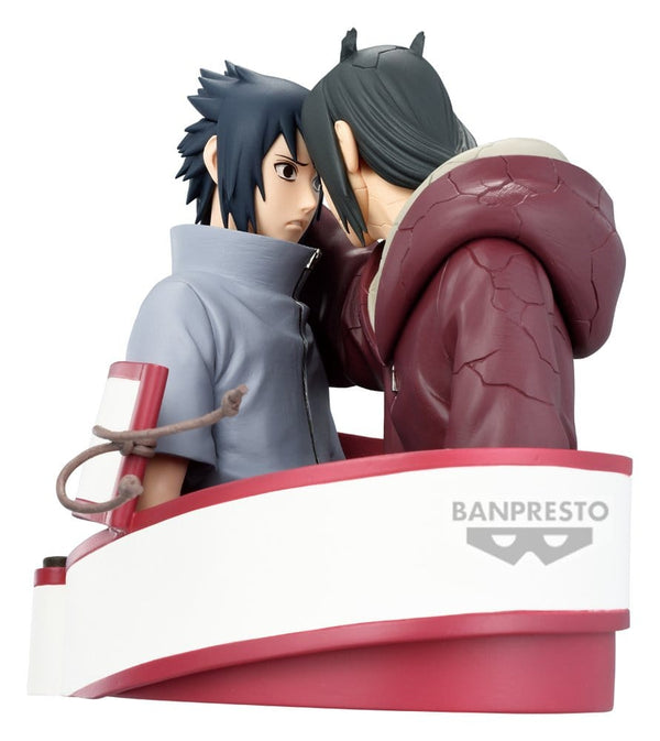 Naruto Shippuden - Sasuke Uchiha & Itachi Uchiha - Portrelic PVC Figur (12 cm)