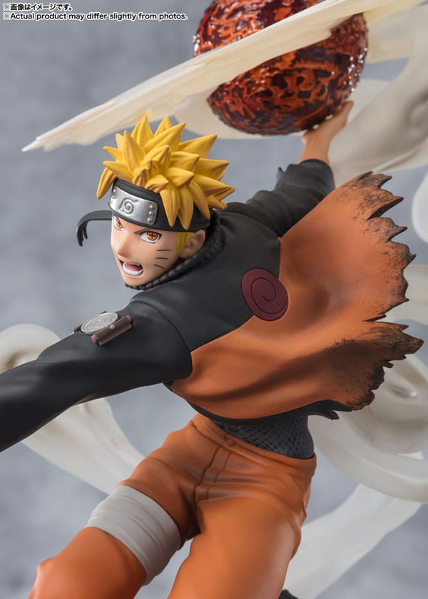 Naruto - Uzumaki Naruto: Figuarts ZERO Sage Art: Lava Release Rasenshuriken ver. - PVC Figur (Forudbestilling)