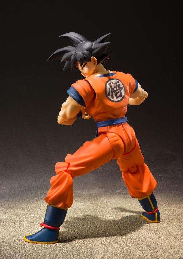 Dragon Ball Z - Son Goku (A Saiyan Raised On Earth) - S.H. Figuarts Action Figur (14 cm)
