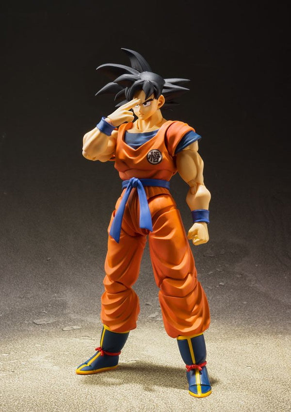Dragon Ball Z - Son Goku (A Saiyan Raised On Earth) - S.H. Figuarts Action Figur (14 cm)
