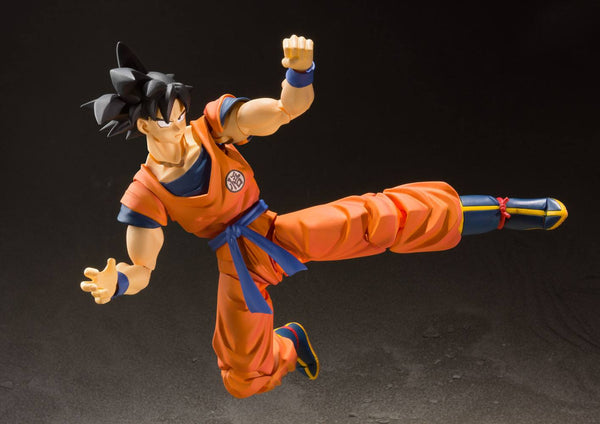 Dragon Ball Z - Son Goku (A Saiyan Raised On Earth) - S.H. Figuarts Action Figur (14 cm)