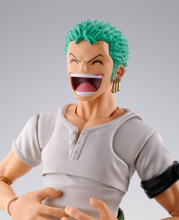 One Piece - Roronoa Zoro: Romance Dawn Ver. - S.H.Figuarts Action Figur (15 cm)