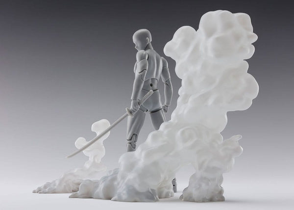 Tamashii Effect - Smoke: White Ver. - Action Figur Tilbehør til S.H.Figuarts