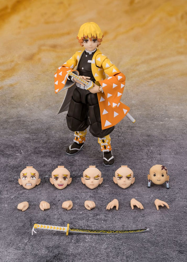 Demon Slayer: Kimetsu no Yaiba - Zenitsu Agatsuma - S.H.Figuarts Action Figur (14 cm)