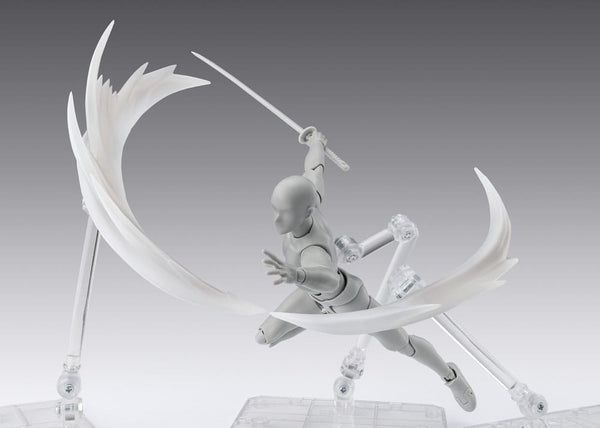 Tamashii Effect - Wind: White Ver. - Action Figur Tilbehør til S.H.Figuarts