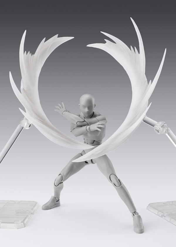 Tamashii Effect - Wind: White Ver. - Action Figur Tilbehør til S.H.Figuarts