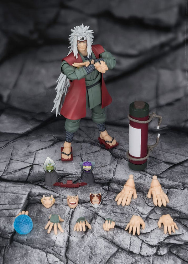 Naruto - Jiraiya - S.H.Figuarts Action figur (17 cm)