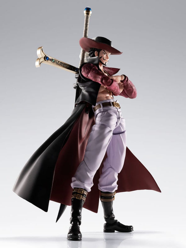 One Piece - Dracule Mihawk Hawkeye - S.H.Figuarts Action Figur (17 cm)