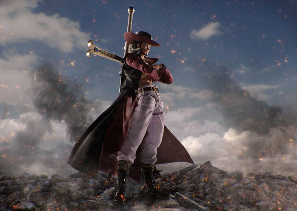 One Piece - Dracule Mihawk Hawkeye - S.H.Figuarts Action Figur (17 cm)