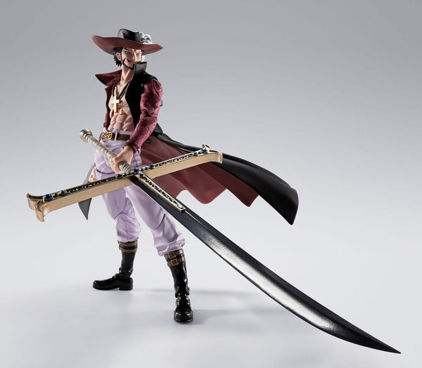 One Piece - Dracule Mihawk Hawkeye - S.H.Figuarts Action Figur (17 cm)