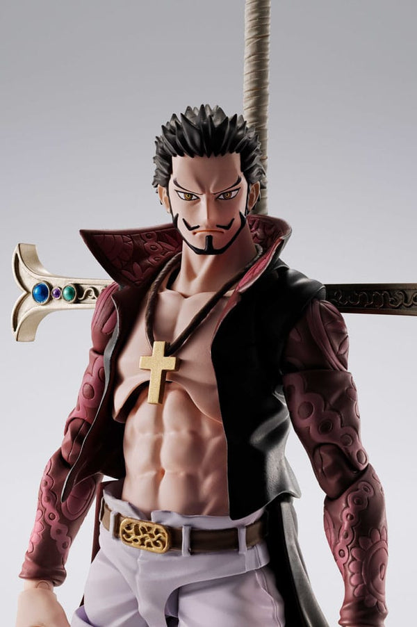 One Piece - Dracule Mihawk Hawkeye - S.H.Figuarts Action Figur (17 cm)