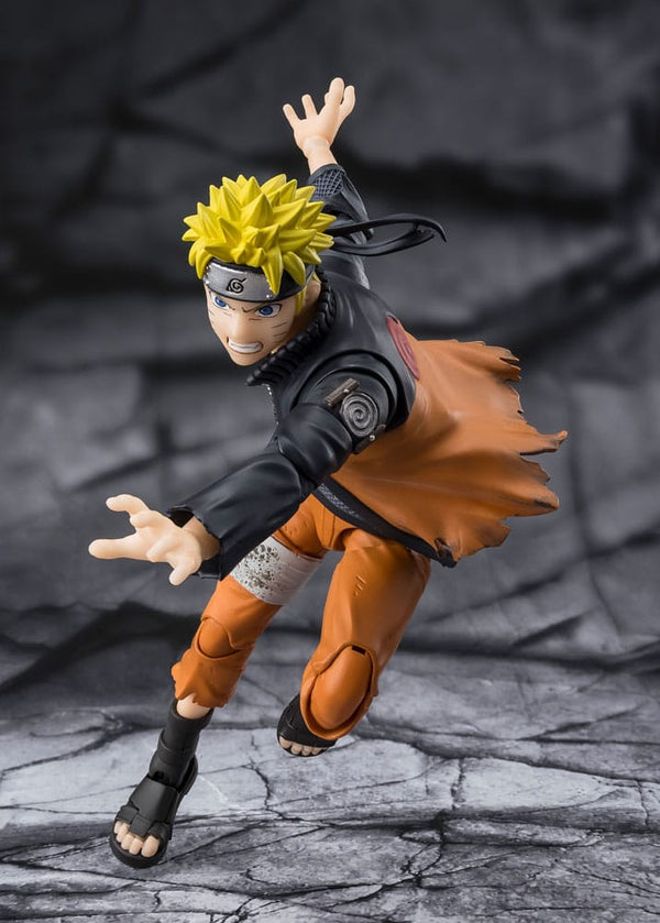 Naruto - Naruto Uzomaki: The Power To Unite Ver. - S.H.Figuarts Action Figur (15 cm)