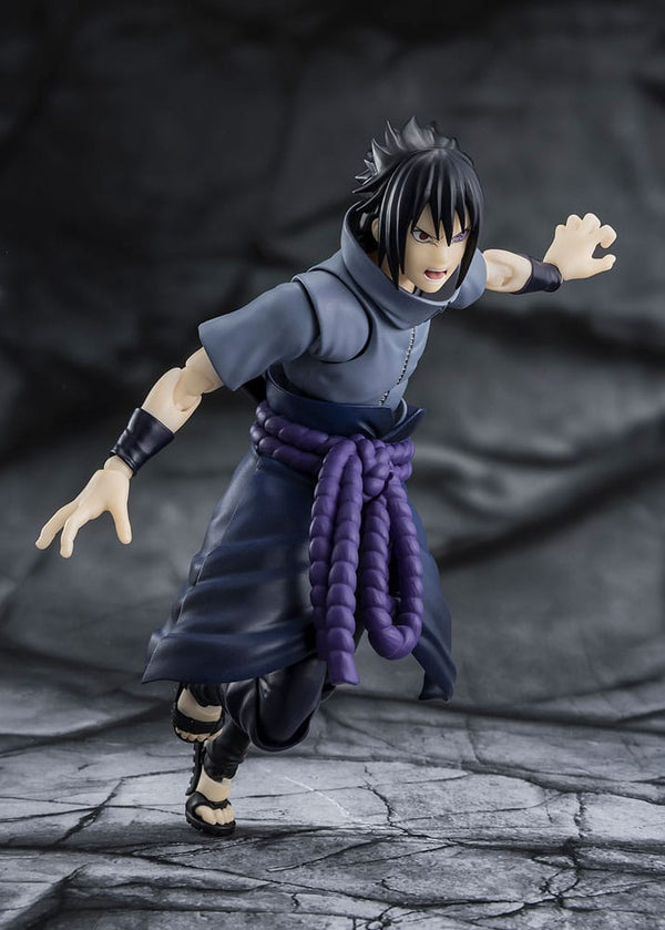 Naruto - Sasuke Uchiha: Solitary Shinobi Ver. - S.H.Figuarts Action Figur (15 cm)