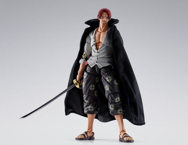 One Piece - Shanks: Marineford Ver. - S.H.Figuarts Action Figur (17 cm)