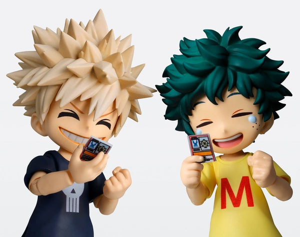 My Hero Academia - Izuku Midoriya & Katsuki Bakugo: Childhood Set Ver. - S.H.Figuarts Action Figur (9 cm)