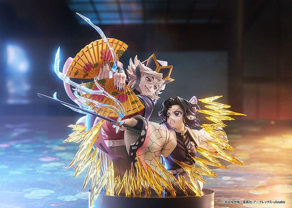 Demon Slayer: Kimetsu no Yaiba - Shinobu Kocho & Doma - PVC Figurer 2-Pack (18 cm)