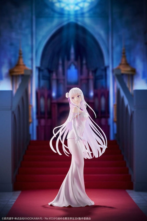 Re:ZERO - Emilia: Wedding dress Ver. - PVC Figure 1/7 (24 cm)