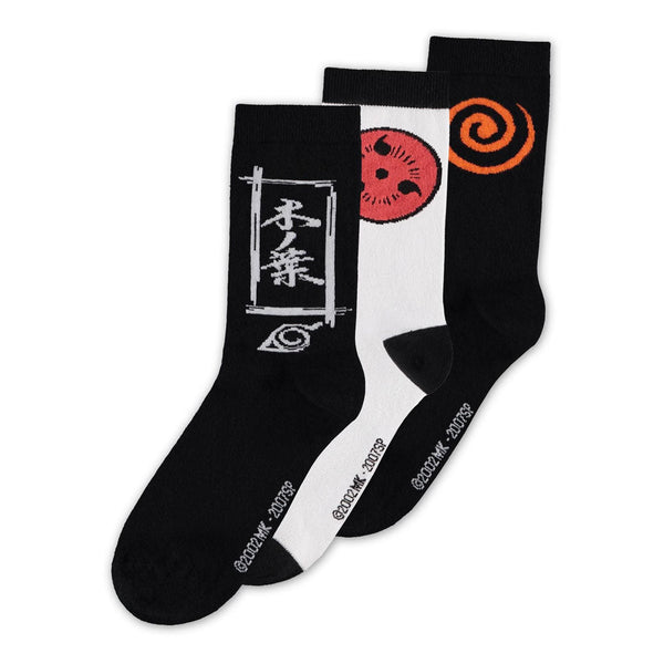 Naruto - 3-Pack Symbols - Sokker (Str. 43-46)