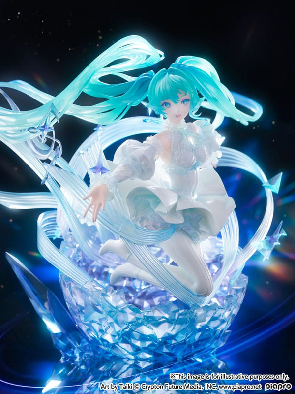 Vocaloid - Hatsune Miku: Crystal Dress Ver. - PVC Statue 1/7 (22 cm)