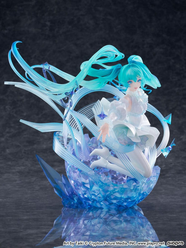 Vocaloid - Hatsune Miku: Crystal Dress Ver. - PVC Statue 1/7 (22 cm)