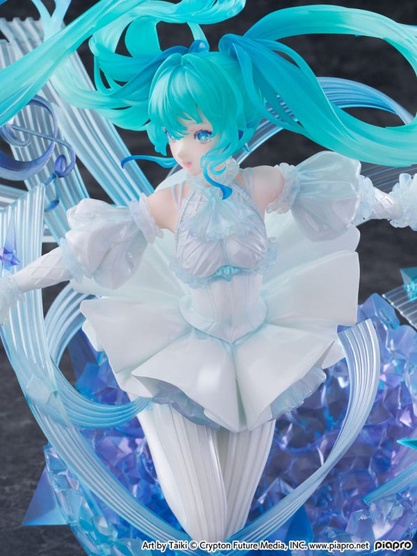 Vocaloid - Hatsune Miku: Crystal Dress Ver. - PVC Statue 1/7 (22 cm)