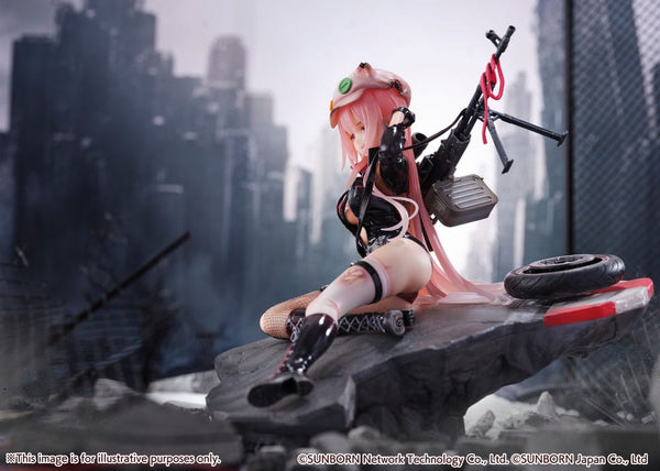 Girls' Frontline - UKM-2000 Gale Lightning: Wounded Ver. - PVC Statue 1/7 (20 cm)