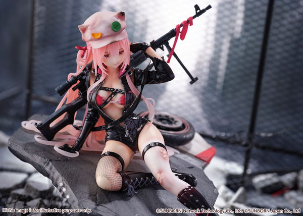 Girls' Frontline - UKM-2000 Gale Lightning: Wounded Ver. - PVC Statue 1/7 (20 cm)