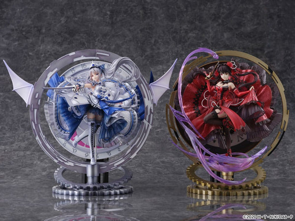 Date A Bullet - The White Queen: Royal Blue Sapphire Dress Ver. - SHIBUYA SCRAMBLE FIGURE PVC Statue 1/7 (33 cm)