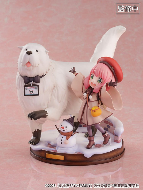 Spy x Family - Anya Forger & Bond Forger - The Movie: Code White SHIBUYA SCRAMBLE FIGURE PVC Statue 1/7 (20 cm)