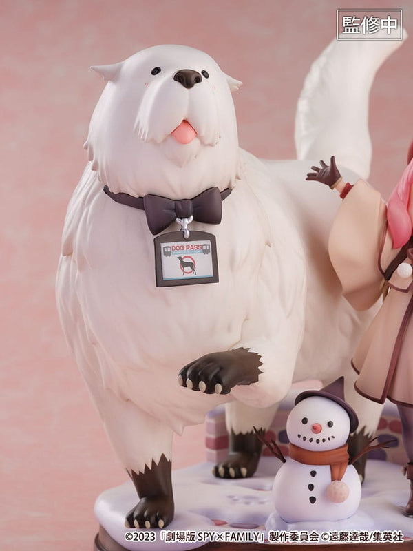 Spy x Family - Anya Forger & Bond Forger - The Movie: Code White SHIBUYA SCRAMBLE FIGURE PVC Statue 1/7 (20 cm)