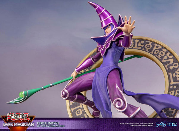 Yu-Gi-Oh! - Dark Magician: Purple Version - PVC Statue (29 cm)