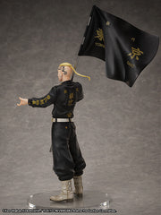 Tokyo Revengers - Ken Ryuguji - PVC Statue & Ring Sæt 1/8 (Ring Størrelse 13) (Figur 30 cm)