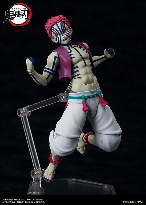 Demon Slayer: Kimetsu no Yaiba - Akaza - Figma Action Figur (15 cm)