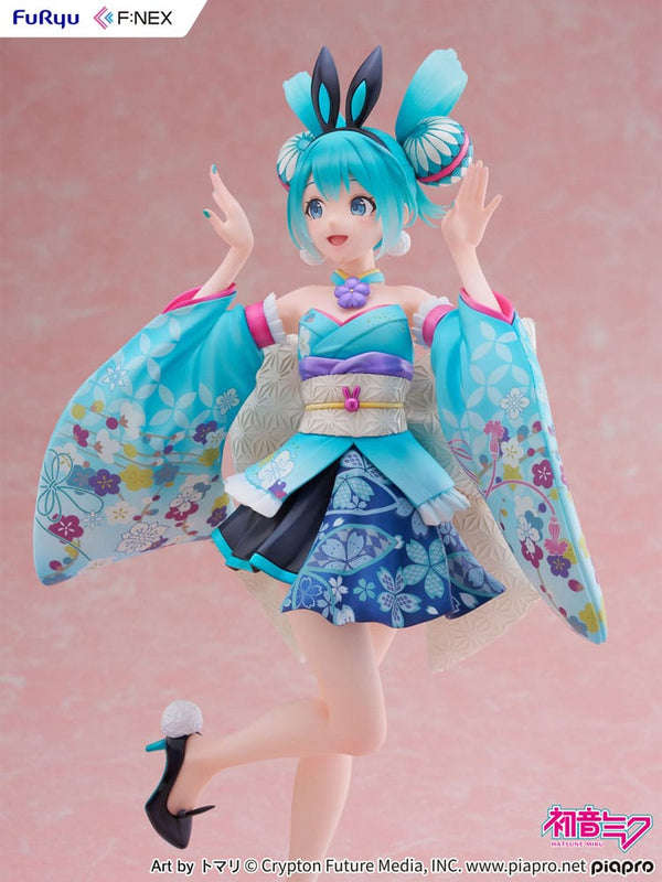 Hatsune Miku - Hatsune Miku: Wa-bunny Ver. - F:NEX PVC Statue 1/7 (27 cm)